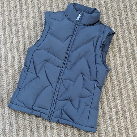 predator Jackets & Blazers - Predator Down Feather Navy Star Vest Small